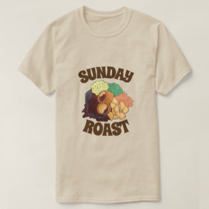 T-shirt Yorkshire Pudding Sunday Roast Royaume-Uni