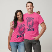 T-shirt Yorkshire Terrier C`est dans mon ADN empreintes di (Unisexe)