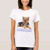 T-shirt Yorkshire Terrier Chien Chien Chien Chien Chien à  (Devant)