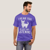 T-shirt Yorkshire Terrier Chien Chien Chien Chien Chien Ch (Devant entier)