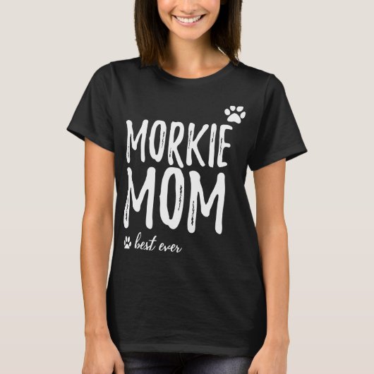 T-shirt Yorkshire Terrier Chien Maman Jouets (Devant)