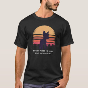 T-shirt Yorkshire Terrier Chien Retro 39