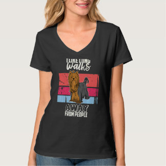 T-shirt Yorkshire Terrier Chien Vintage 30