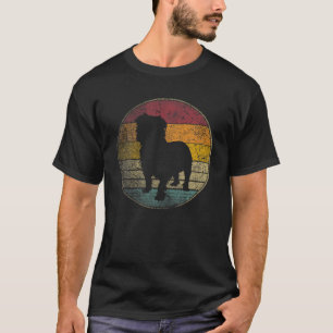 T-shirt Yorkshire Terrier Chien Yorkie Vintage Perturbé