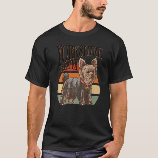 T-shirt Yorkshire Terrier - Dog Identification - Dogs Love (Devant)