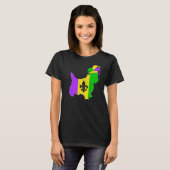 T-shirt Yorkshire Terrier Dog Mardi Gras Carnival Funny Pu (Devant entier)