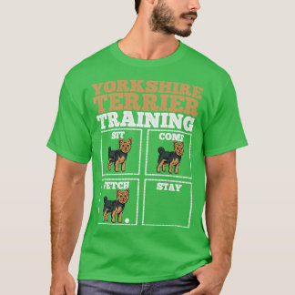 T-shirt Yorkshire Terrier Entraîneur de chiens