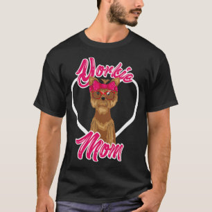T-shirt Yorkshire Terrier Funny Yorkie Maman
