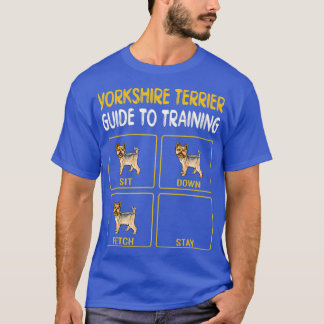 T-shirt Yorkshire Terrier Guide D'Entraînement Chien