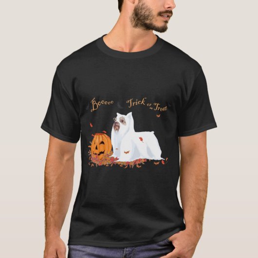 T-shirt Yorkshire Terrier Halloween (Devant)