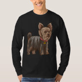 T-shirt Yorkshire Terrier - Identification de chien - Chie (Devant)