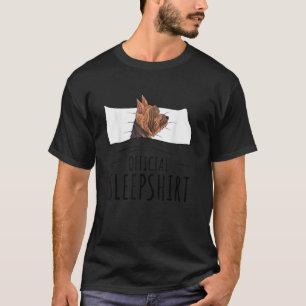 T-shirt Yorkshire Terrier Lover Yorkie Chien Dors officiel