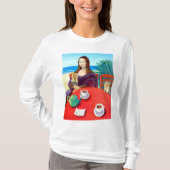 T-shirt Yorkshire Terrier Mona Lisa (Devant)