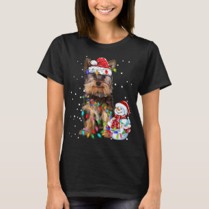 T-shirt Yorkshire Terrier Noël Noël Noël Noël Noël Noël No