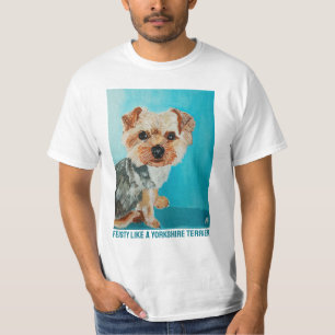 T-shirt Yorkshire Terrier Peinture d'Alfred Fox