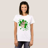 T-shirt Yorkshire Terrier Saint-Patrick (Devant entier)