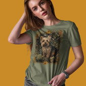T-shirt Yorkshire Terrier Yorkie Style William Morris