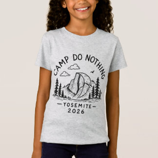 T-Shirt Yosemite 2026 - Design Noir pour Enfants
