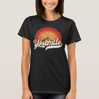 T-shirt Yosemite California National Park Ville d'accueil 