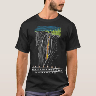 T-shirt Yosemite Firefall California USA Horsetail Falls S