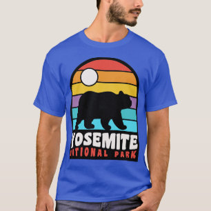 T-shirt Yosemite National Park California Bear Badge