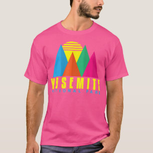 T-shirt Yosemite National Park-California Souvenir-Randonn