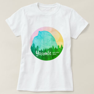 T-shirt Yosemite Parc National Demi Dôme texturé