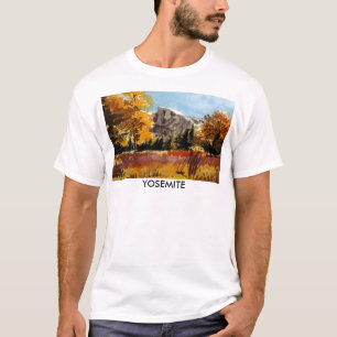 T-shirt Yosemite, pré de Halfdome