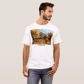 T-shirt Yosemite, pré de Halfdome (Devant entier)