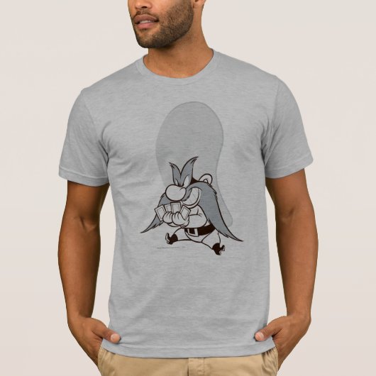 T-shirt Yosemite Sam Jouer Des Cartes (Devant)