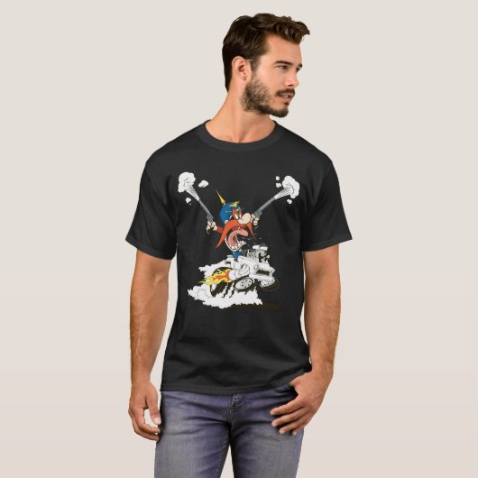 T-shirt Yosemite Sam Road Rage (Devant entier)