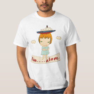 T-shirt Yoshimoto nara je suis seul