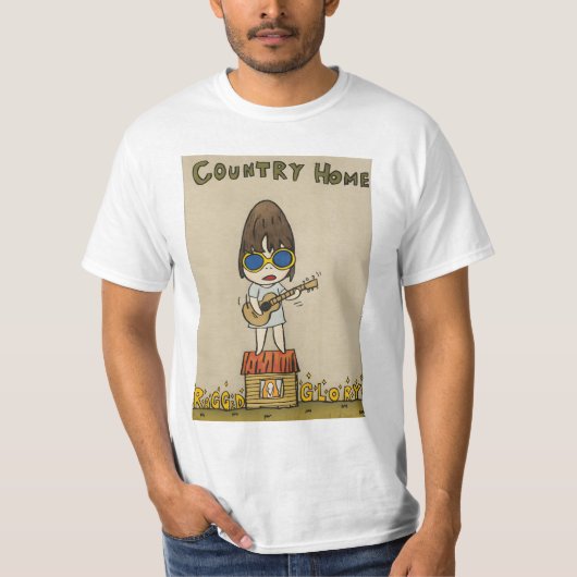 T-shirt Yoshimoto nara porter des lunettes (Devant)