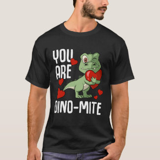 T-shirt You Are Dino Mite Valentines Day Rex Toddler Boy