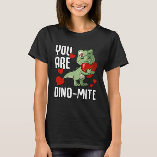 T-shirt You Are Dino Mite Valentines Day Rex Toddler Boy