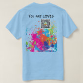 T-shirt you are loved  (Design dos)