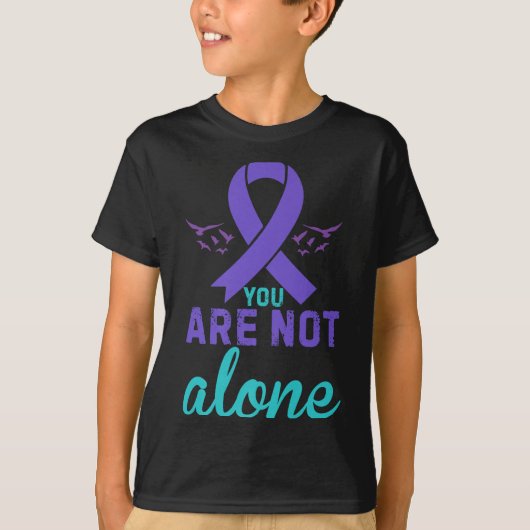 T-shirt You Are Not Alone Premium  (Devant)