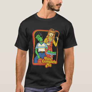 T-shirt You Complete Me Valentine Sarcastic Retro Funny Ad