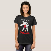 T-shirt You Had Me At Salsa Dancing Dancer (Devant entier)