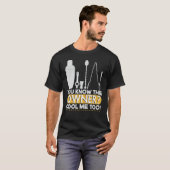 T-shirt You Know The Owner Cool Mixing Fun Bartender (Devant entier)