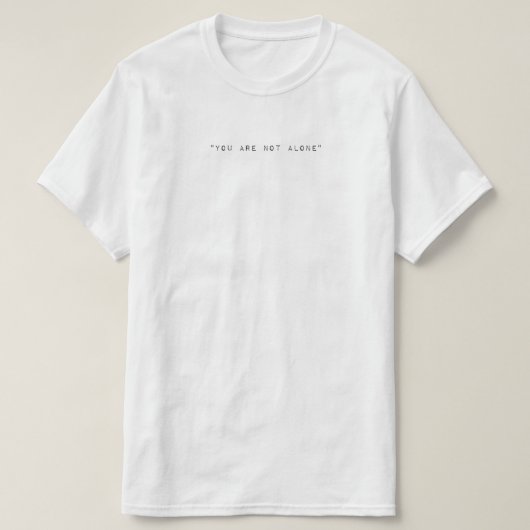 T-shirt You Labourez Not Alone (Design devant)