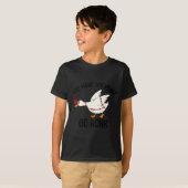 T-shirt You Make My Heart Go Honk Funny Goose Valentine Sa (Devant entier)