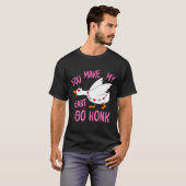 T-shirt You Make My Heart Go Honk Funny Goose Valentine Sa (Devant entier)