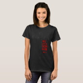 T-shirt You Must Be Born Again Christian 3 Nails Cross Jes (Devant entier)