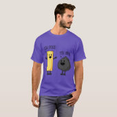 T-shirt You rock You rule Funny cartoon (Devant entier)