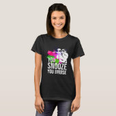 T-shirt You Snooze You Bruise Paintball Paintball s (Devant entier)