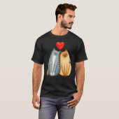T-shirt You Will Forever Bee My Always Love Cute Cat Coupl (Devant entier)