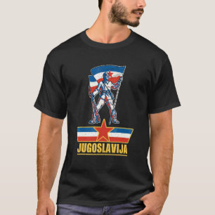 T-shirt Yougoslavie Jugo Jebiga Tito Balkans Sfry Yougosla