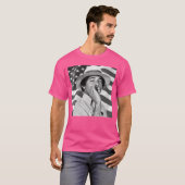 T-shirt Young Barack Obama Patriotic Smoking (Devant entier)