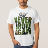 T-shirt Young Buck ne s'est plus jamais cassé (Devant)